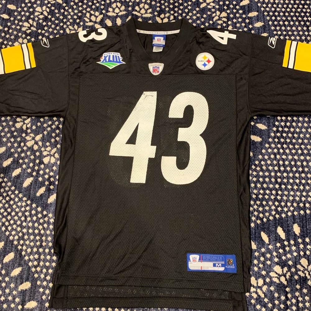 Men's Pittsburgh Steelers Troy Polamalu Jersey